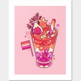 Lesbian Drink Posters and Art